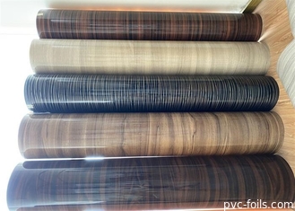 Tahan Noda Film PVC Dekoratif Gloss Tinggi Untuk Desain Permukaan