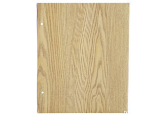 Efek Kayu 3D PVC Film Dekoratif Untuk Permukaan Furnitur Matte Finish
