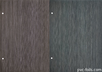 Waterproof PVC Decorative Foil Untuk Mebel Plastik Film Serat Kayu