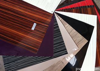 Foil Dekoratif PVC Disesuaikan Untuk Furnitur Depan Matte High Gloss