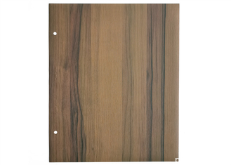 Teakwood Color PVC Decorative Foil Untuk Furnitur Vinyl Laminasi