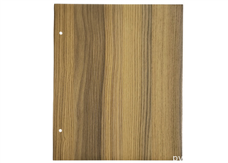 Film PVC Butir Kayu Laminasi Untuk Permukaan Pintu Interior Dekoratif