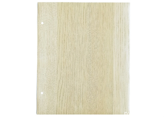 Warna Kayu Kustom PVC Furniture Foil Ketebalan 0.15mm Tahan Api