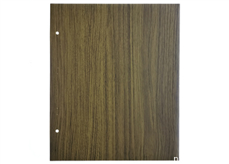 Efek Kayu Matte PVC Decorative Foil Tahan Api 500m / Roll