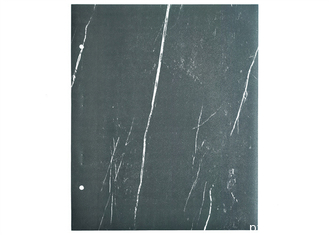 Black Marble Effect Matte PVC Decorative Foil Untuk Pintu Membran MDF