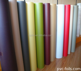 50m Film PVC Perekat Diri Untuk Perabot Kabinet Dinding Pintu Langit-langit Permukaan Datar Matte Semi Gloss