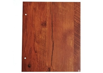 0.6mm Golden Oak PVC Film Dekoratif Diri Perekat Permukaan Halus