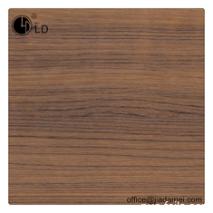 Film Dekoratif PVC Butir Kayu Walnut Untuk Pembungkus Profil MDF