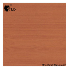 Film Dekoratif PVC Warna Kayu 0,16mm Untuk Laminasi Pintu WPC