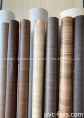 Film Dekoratif PVC Gandum Kayu Untuk Membungkus Profil Ketebalan 180 Mikron