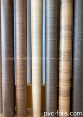 Pelindung Profil Gandum Kayu Film PVC Untuk Dekorasi Panel Pintu