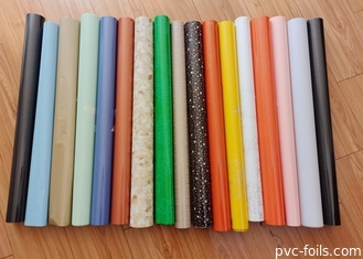 Warna Pola Self Adhesive PVC Film Roll Untuk Dekorasi Permukaan Interior