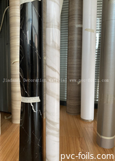 Dikemas Dalam Roll Desain Marmer Baru Self Adhesive PVC Film Untuk Dekorasi Permukaan