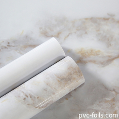 200 Mikron High Gloss PVC Film Roll Untuk PVC Windowsill Cover