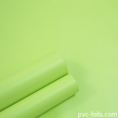 Super Mat Mono Color PVC Dekoratif Foil Roll Untuk Pintu Kabinet