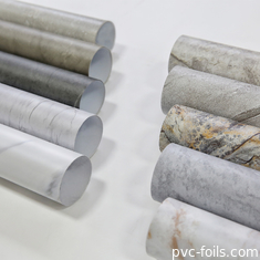 New Marble Design PVC Dekoratif Foil Untuk Laminasi, Membrane Press