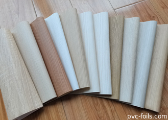 Super Matte Wood Grain PVC Film Untuk Dekorasi Lemari Dan Furnitur