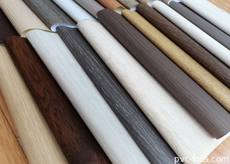 2D Laminasi PVC Film Dekoratif Untuk Lemari Dan Meja