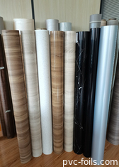 Roll Film Meubel PVC Gloss Tinggi Untuk Mempers Membran Pintu Kabinet