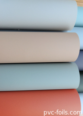 Guangdong Foshan PVC Membrane Foils Roll Untuk Dekorasi Pintu Kabinet