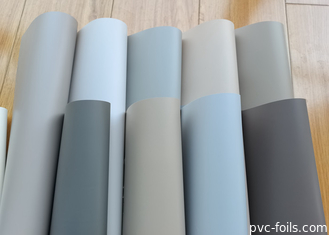 Film Dekoratif PVC Permukaan Matte yang awet Untuk Makeover Furniture Waterproof
