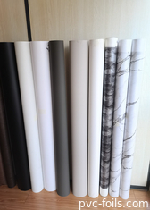 Film dekoratif PVC efek marmer untuk menekan vakum lebar cetak penuh 1400mm