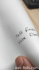 Matte Finish PVC Film Dekoratif Untuk 1,2mm Acrylic Sheets, 0.15mm Ketebalan