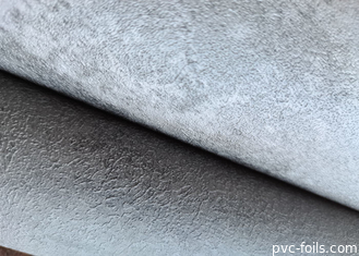 Vacuum Embossed Cement Texture PVC Film untuk aplikasi interior modern