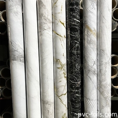 Digital Printing Marble Design PVC Film Dekoratif Untuk Furnitur Dan Dekorasi Interior