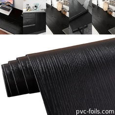 Film Dekoratif PVC Self-Adective Waterproof untuk Renovasi Meja Dapur