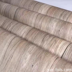 Super Matte Wood Grain PVC Furniture Lamination Film - Mudah Bersih dan Mempertahankan