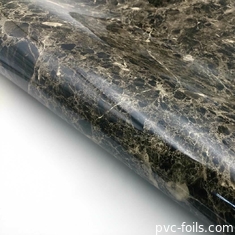 Efek Marmer Film Vinyl Self-Adhesive High Gloss Untuk Countertop Dan Renovasi Furnitur