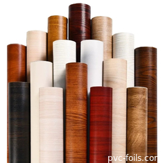 DIY-Friendly PVC Film Dekoratif Untuk Makeover Furnitur Mat Kayu Gandum Finish