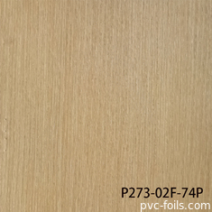 Film Dekoratif PVC Tekstur Kayu Matte Premium Untuk Pintu Membran