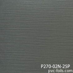 Film Dekoratif PVC Butiran Kayu Realistis Super Matte untuk Tekan Vakum
