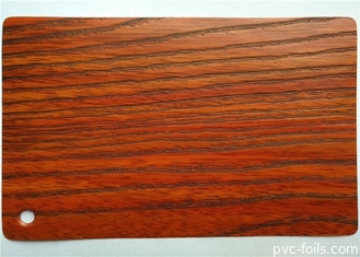 Film Furnitur Dekoratif PVC Tebal 0,60mm Warna Kustom Non Perekat