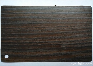 Walnut Wood Grain Pvc Lamination Film Roll Produsen 200m