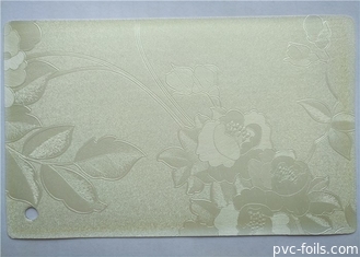 Warna Putih Interior PVC Self Adhesive Film Untuk Dekorasi Stan Pameran