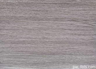 Wood Grain Membrane Pvc Decorative Foil Untuk Fasad Furnitur