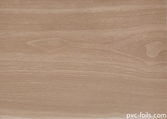 ROHS PVC Decorative Foil 50-1000m Panjang Serat Kayu Matte Finish