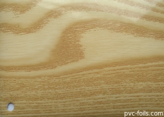 Film Interior PVC Warna Kayu Kustom 0.20mm Untuk Dekorasi Panel Plafon Dinding