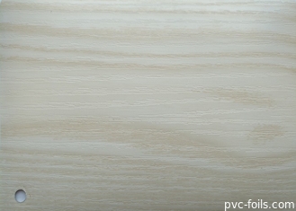 Membran Film Dekoratif Pvc Untuk Permukaan Furnitur Warna Cahaya Butir Kayu