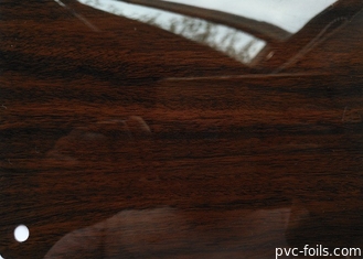 Wood Grain Pvc Self Adhesive Film Furniture Cover High Glossy 0.45M