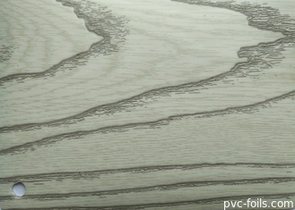 Film Dekoratif PVC Tekstur Kayu Matte Untuk Laminasi Permukaan Furnitur
