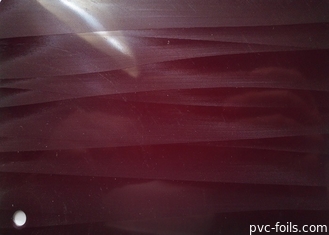 Kasur Pembungkus Film Furnitur PVC Murni Untuk Efek Wallboard Matte 3D