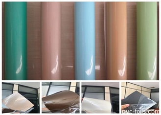 0.2mm Film Pvc Gloss Tinggi Untuk Perabotan Gerbang Utama Dinding Dapur Ruang Tamu