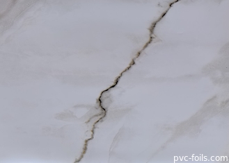 Counter Top White Pvc Film Sheet Marmer Gloss Film Vinyl Tahan Air