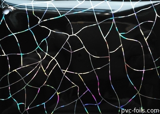 450 Mikron PVC Membran Foil Mirror Seperti Warna Kustom