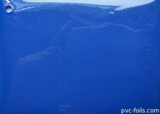 Film Perekat Diri Pvc Biru 90cm Dekorasi Kabinet Mengkilap Tinggi Mengkilap