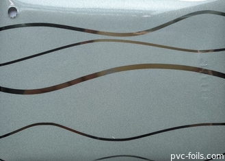 Tahan Api 0.20mm Tebal Film PVC Gloss Tinggi Untuk Laminasi Lembaran Akrilik